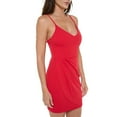 thumbnail image 1 of Red Small Size Women's Sleeveless Mini Cocktail Dress, Spaghetti Strap Bodycon Sexy Going Out Party, Trendy Spring Summer 2024, 1 of 6