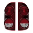 thumbnail image 2 of Eagle Eyes Smoke Tail Lights For Jeep Liberty 2002-2007 - Pair, Chrome Housing, DOT/SAE 2 of 5