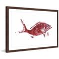 thumbnail image 1 of "Red Snapper 2" Framed Painting Print, 1 of 4