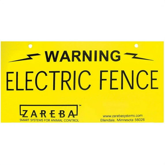 Red Snapr WS100 Warning Sign