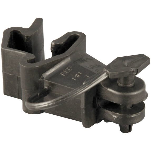 Red Snapr 25 Count Black T Post Pin Lock Insulator