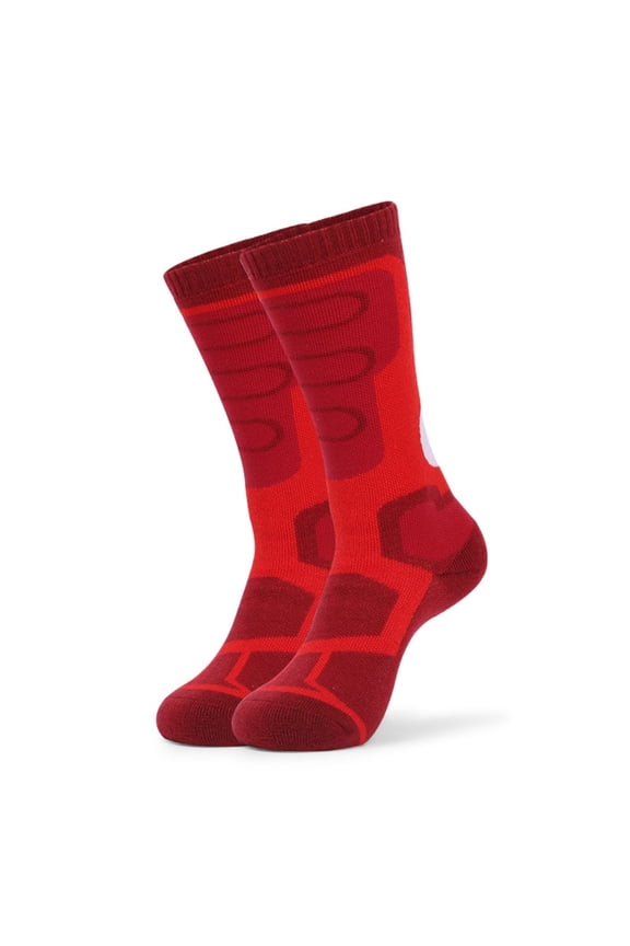 Red Socks Ski Socks Kids Winter Thermal Snow Socks Skiing Snowboarding Skating Socks for Boys Girls Youth