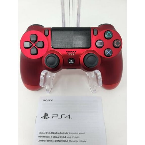 Red Soft Touch Custom PS4 Playstation 4 Wireless Controller