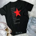 thumbnail image 1 of Red Soldier, Winter Star Hero, and Trigger Words Graphic Design New Unisex T-Shirt, 1 of 2