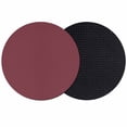 thumbnail image 1 of Red Solid Color Coasters Set of 2, Absorbent Coasters for Drinks, Aesthetics Contemporary Luxury Coaster for Desk Coffee Table Protection, Home Decor House Warming Gifts 4", 1 of 8
