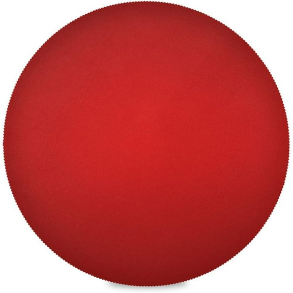 Red Solid Color, Elastic Fitted Edged Round Tablecloth Fade resistant Anti-Shrink Table Cloth Washable Table Cover for Indoor or Outdoor and anywhere you wanna use it 48"X 48"