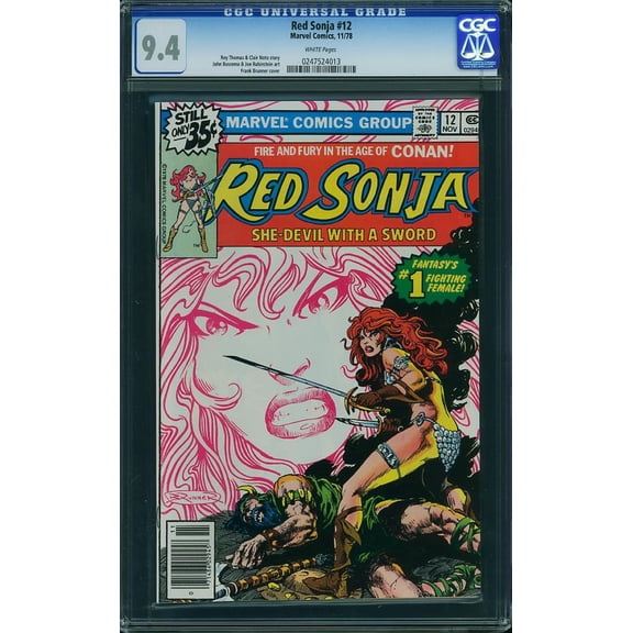 Red Sonja #12 - CGC 9.4 Comic Book