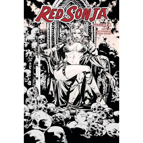 Red Sonja #18 (Cvr F 10 Copy Gomez B&w Incv) D. E. Comic Book