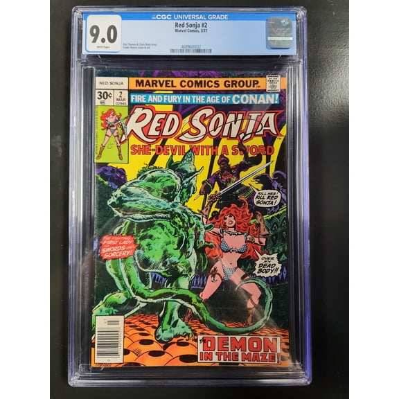Red Sonja #2 - CGC 9 Comic Book