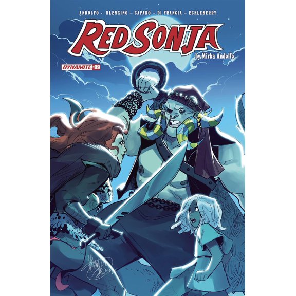 Red Sonja (2021) #9 Cvr A Andolfo Dynamite Comic Book