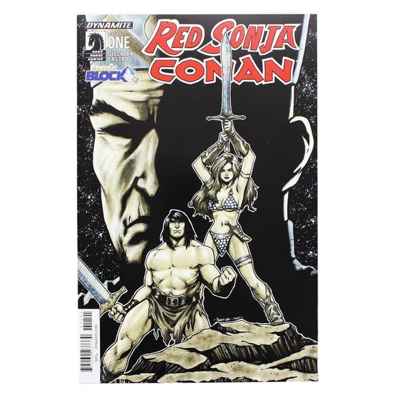 Red Sonja Conan #1 (Comic Block Exclusive Cover)