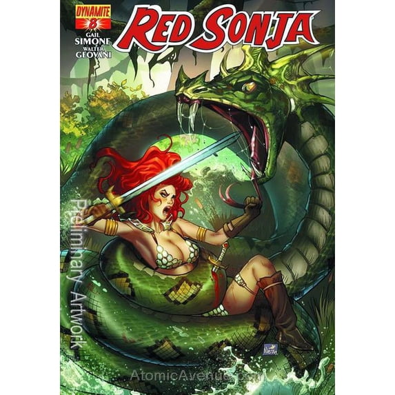Red Sonja (Dynamite, Vol. 2) #8A VF ; Dynamite Comic Book