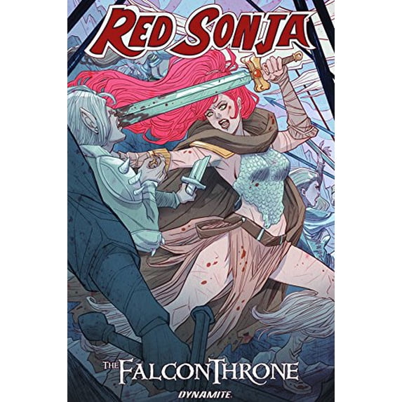 Pre-Owned Red Sonja: The Falcon Throne (Paperback) 152410115X 9781524101152