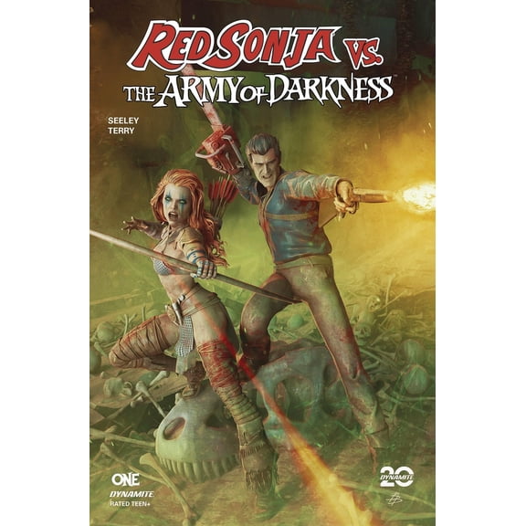 Red Sonja Vs Aod #1 Cvr A Barends Dynamite Comic Book