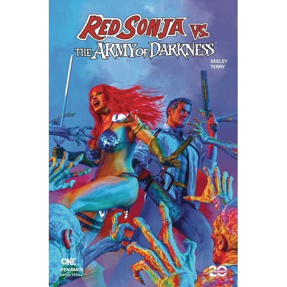 Red Sonja Vs Aod #1 Cvr C Spears Dynamite Comic Book