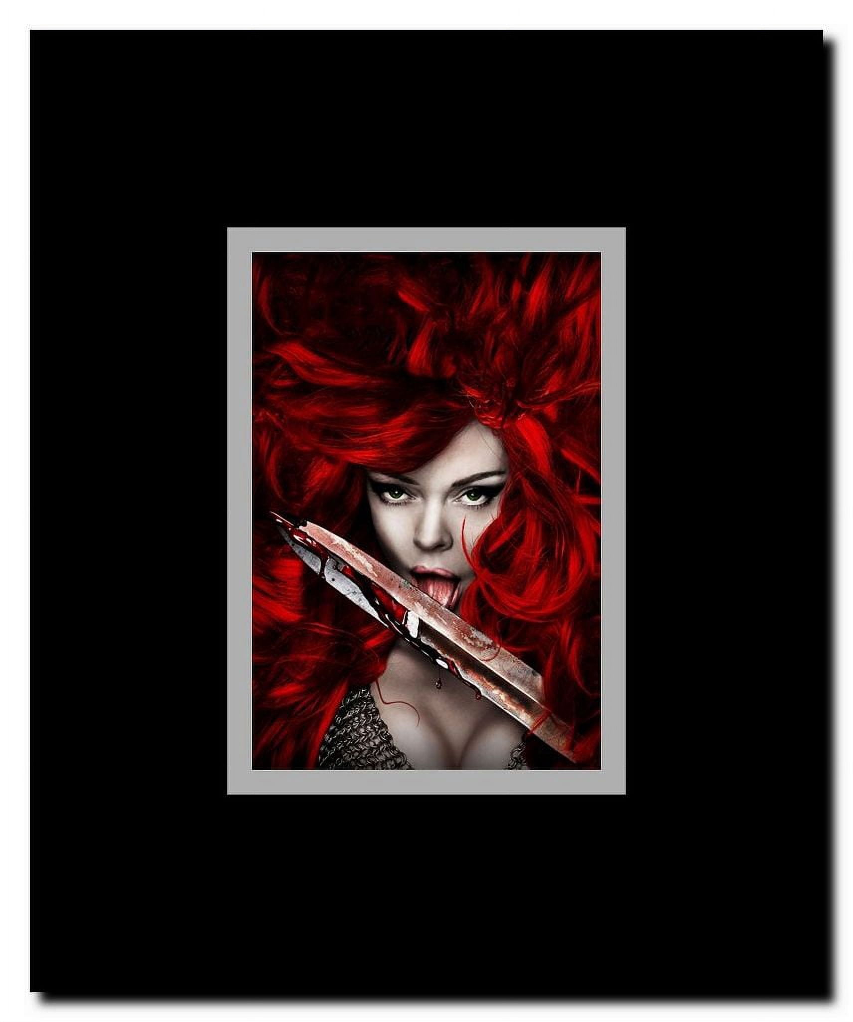 Red Sonja c.2009 - style B Framed Movie Poster