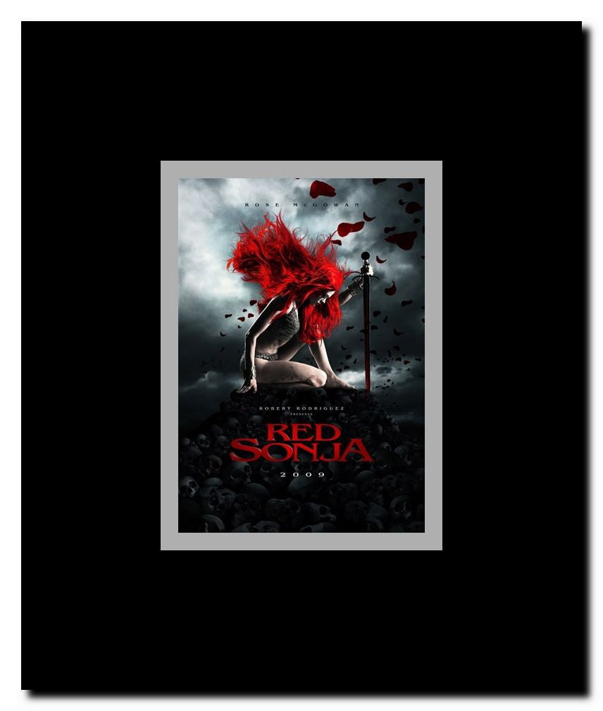 Red Sonja c.2009 - style C Framed Movie Poster