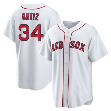 Red_Sox Men's Home Limited David Ortiz#34 Fans short sleeve Game Jersey World Series 2024 Shirt Embroidered American Tee Unisex