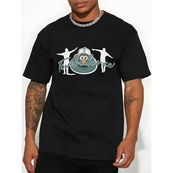 Red Sox Turbulence Shirt Graphic T Shirt Vintage Black T-Shirt