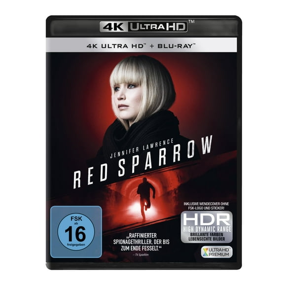 Red Sparrow (4K Ultra-HD) (+ Blu-ray) (4K Ultra HD) Jennifer Lawrence Joel Edgerton