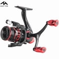 thumbnail image 1 of Red Spinning Fishing Reel Ultralight 10KG Max Drag 5.2:1 Gear Ratio Metal Spool&Rocker Arm For FreshwaterTG Fishing, 1 of 14