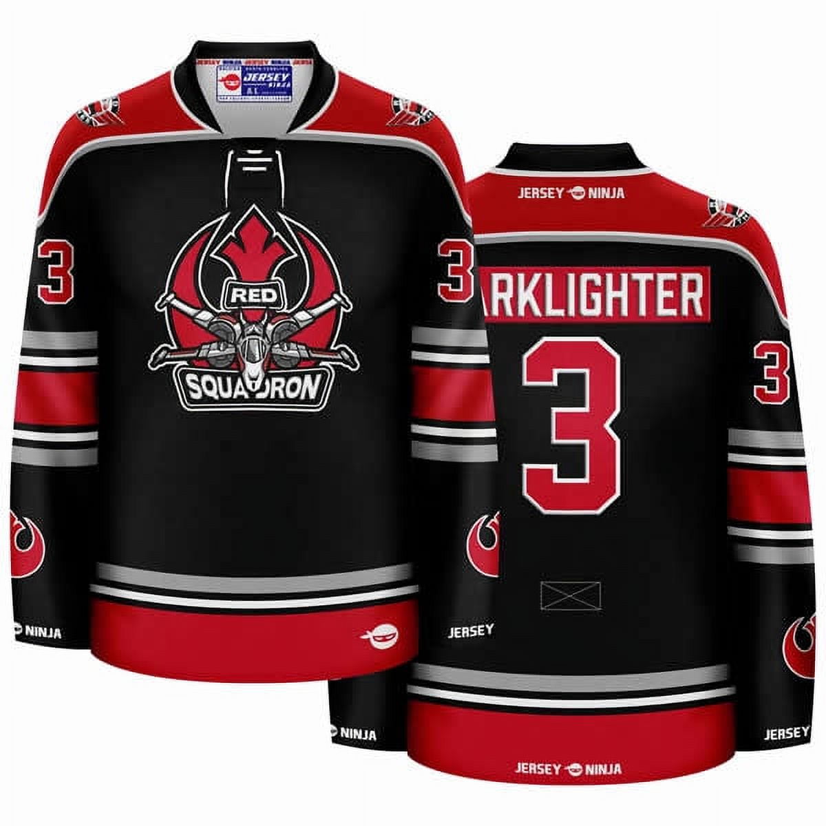 Red Squadron Darklighter Hockey Jersey