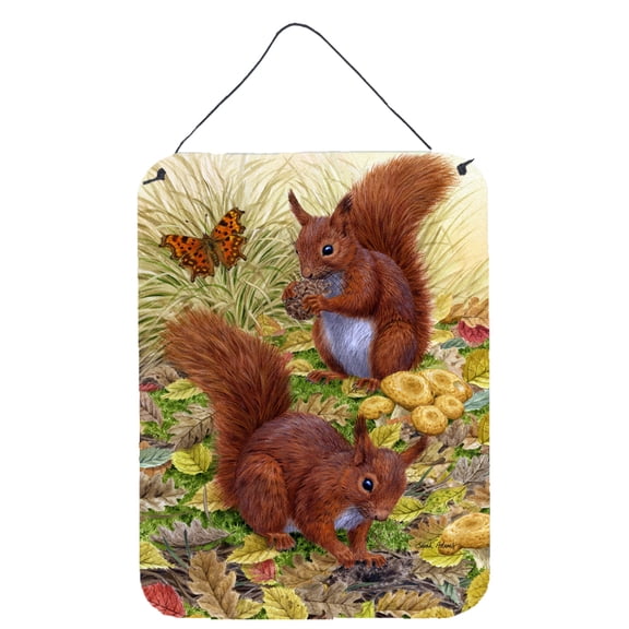 Red Squirrels Wall or Door Hanging Prints