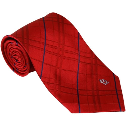 Red St. Louis Cardinals Oxford Woven Tie