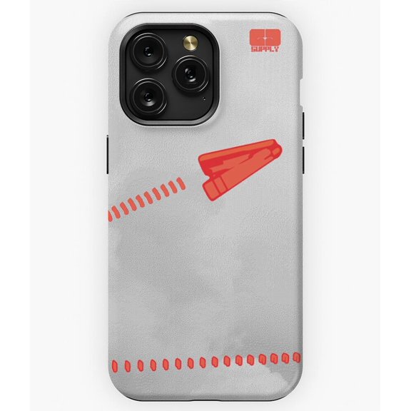 Red Staple Stable Office Space M2866 Phone Case for iPhone 17 16 15 14 13 12 11 Pro Max