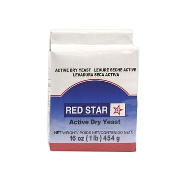 Red Star Active Dry Yeast – 2 Lbs (32 Oz) – 2-Pack – GMO Free, Kosher – Exp 08/2027