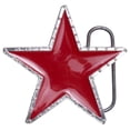 thumbnail image 1 of Red Star Belt Buckle, 1 of 1