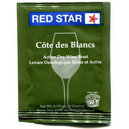 Red Star Cotes des Blanc Wine Yeast - 6 Pack