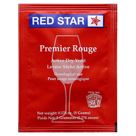Red Star Premier Rouge Wine Yeast - 3 Pack