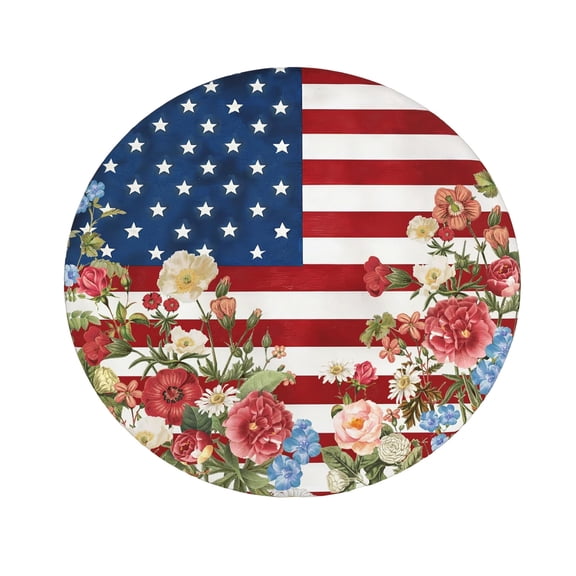 Red Stars and Stripes Disposable Tablecloths, 4th of july decorations, Heavy Duty Waterproof PE Plastic Table Covers for Picnic Tables, Tailgate Event Centers & Backyard BBQs