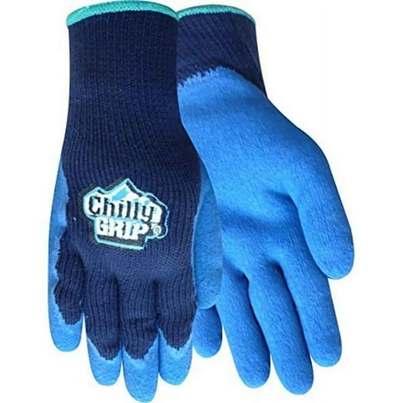 Red Steer A311-L Blue Chilly Grip Foam Latex Glove