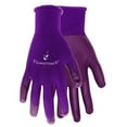 thumbnail image 1 of Red Steer A369 Flowertouch Lawn & Garden Gloves, Nitrile Palm, Purple, Sizes S-L, Sold by Pair (Size Large), 1 of 4