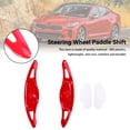 thumbnail image 1 of Red Steering Wheel Shift Paddle Shifter Extension Fit For Kia Stinger 2018-2022, 1 of 9
