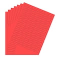 Red Sticker Label Sheets Bulk Printable Paper Labels 1 inch x 0.375 ...