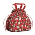 thumbnail image 1 of Red Strawberry Plants Fruit Drawstring Lunch Bag Women - Drawstring Lunch Bag Insulated for Work Office - Stain-Resistant Large Lunchbags for Women with Multi-Pockets, 1 of 6