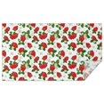 thumbnail image 1 of Red Strawberry Plants Fruit Flower White Rectangle Tablecloth 60"x102",Waterproof Polyester Rectangle Table Cloth, Wipeable Spillproof Polyester Tablecloth for Dining, Camping, Indoor and Outdoor, 1 of 6