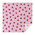 thumbnail image 1 of Red Strawberry Plants Fruit Pink Pattern Square Tablecloth,Waterproof Square Table Cover,Wipeable Spillproof Washable Table Cover for Home Kitchen Party Decor 42"X42"(107x107cm), 1 of 6