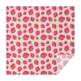 thumbnail image 1 of Red Strawberry Plants Fruit Pink Pattern Square Tablecloth,Waterproof Square Table Cover,Wipeable Spillproof Washable Table Cover for Home Kitchen Party Decor 42"X42"(107x107cm), 1 of 6
