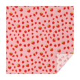 thumbnail image 1 of Red Strawberry Plants Fruit Pink Pattern Square Tablecloth,Waterproof Square Table Cover,Wipeable Spillproof Washable Table Cover for Home Kitchen Party Decor 42"X42"(107x107cm), 1 of 6