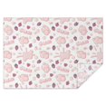 thumbnail image 1 of Red Strawberry Plants Gum White Pattern Rectangle Tablecloth 60"x84",Waterproof Polyester Rectangle Table Cloth, Wipeable Spillproof Polyester Tablecloth for Dining, Camping, Indoor and Outdoor, 1 of 5