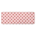 thumbnail image 1 of Red Strawberry Plants Pink Pattern Kitchen Rug Mat,Kitchen Runner Rugs Non Skid Washable,Decorative Kitchen Floor Mats for Kitchen,Sink,Laundry,17"x47.2", 1 of 7