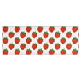 thumbnail image 1 of Red Strawberry Plants White Pattern Kitchen Rug Mat,Kitchen Runner Rugs Non Skid Washable,Decorative Kitchen Floor Mats for Kitchen,Sink,Laundry,17"X47", 1 of 5