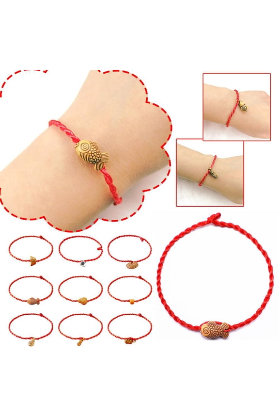 Red String Bracelets Red Cord Bracelet,Red Bracelet Protection Good Lu Red Cord Bracelet Red String of Fate Bracelet,Luy Bracelet Red Rope Bracelet Red Color Bracelets Matching Bracelets Gift