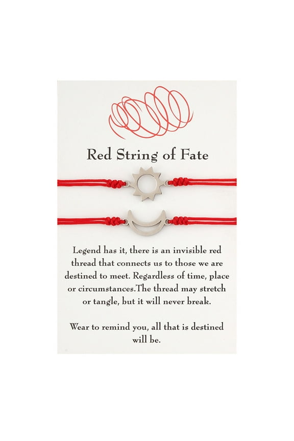 Red String of Fate Bracelet Adjustable Good Luck for Bracelet Gift for Women Men Boys Girls Friendship Jewelr