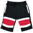 thumbnail image 1 of Red Stripe Moto Shorts, 1 of 4