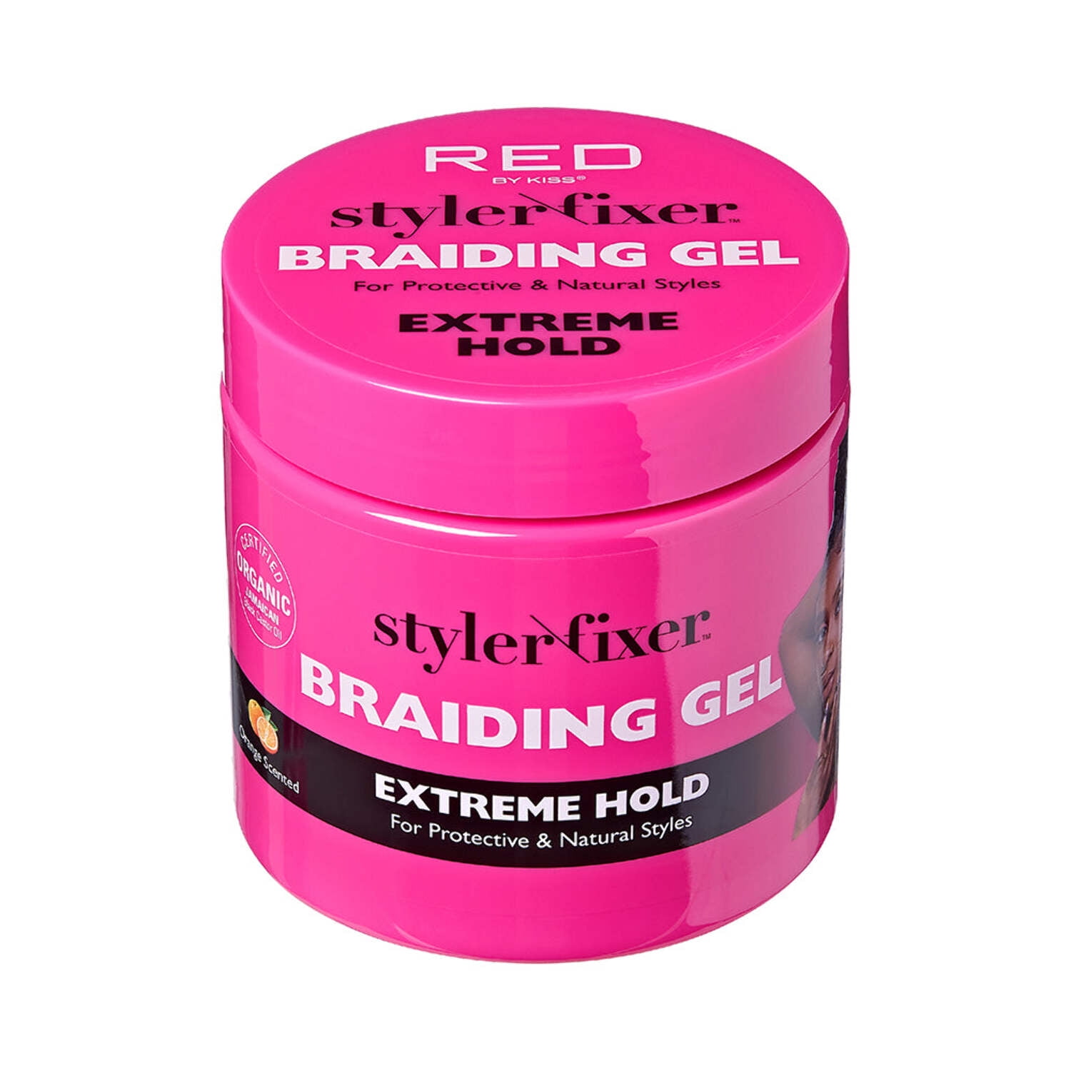 Red by Kiss Braiding Gel Extreme Hold Styler Fixer for Box Braids